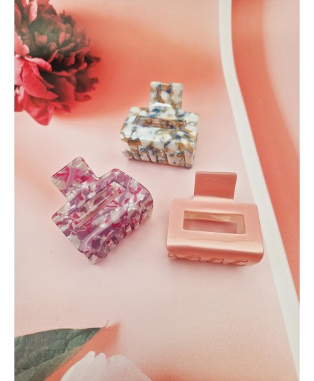 Klamerki do włosów prostokąty