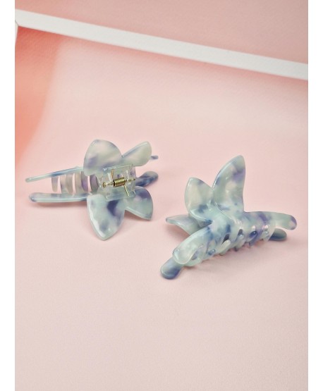 Klamerki do włosów motylki