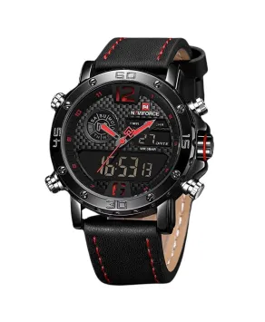 Zegarek męski Naviforce czarny + pudełko