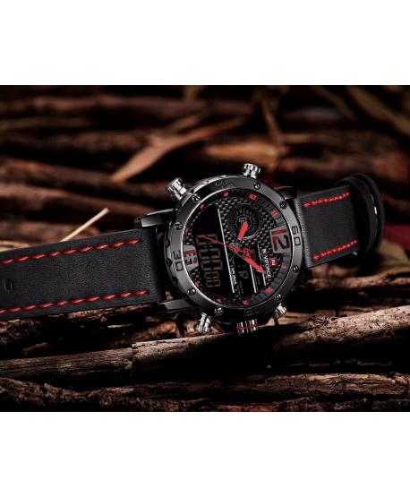 Zegarek męski Naviforce czarny + pudełko