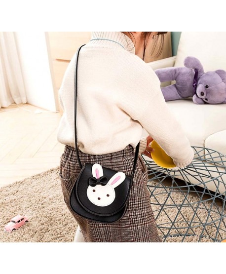 Torebeczka dla dziewczynki z króliczkiem czarna