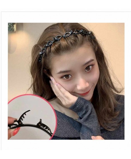 Opaska do włosów ze spinkami z kryształkami