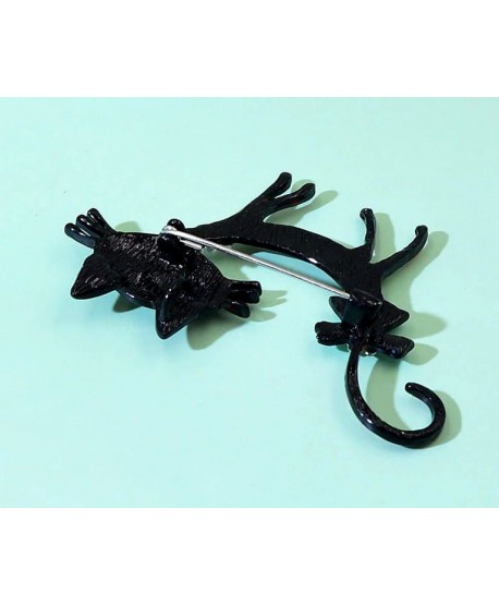 Broszka uroczy niebieski kot