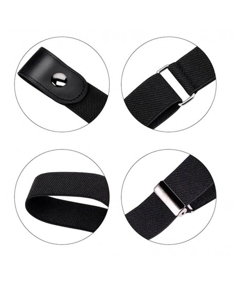 Pasek czarny gumowy klasyczny