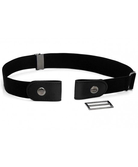 Pasek czarny gumowy klasyczny