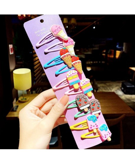 Spineczki do włosów dziewczęce z lodami 2szt