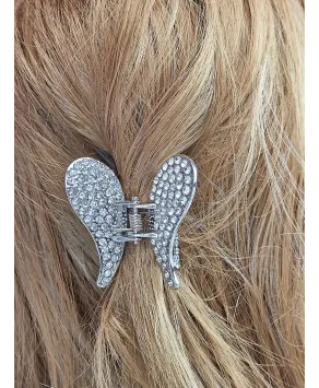 Spinka klamra szczęka metalowa z cyrkoniami