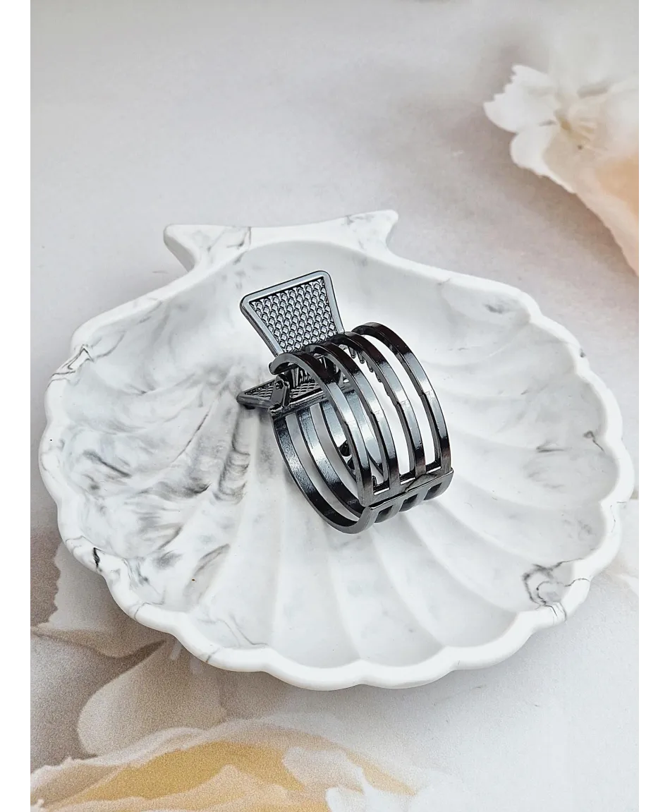 Spinka ozdoba na kucyk z paseczkami