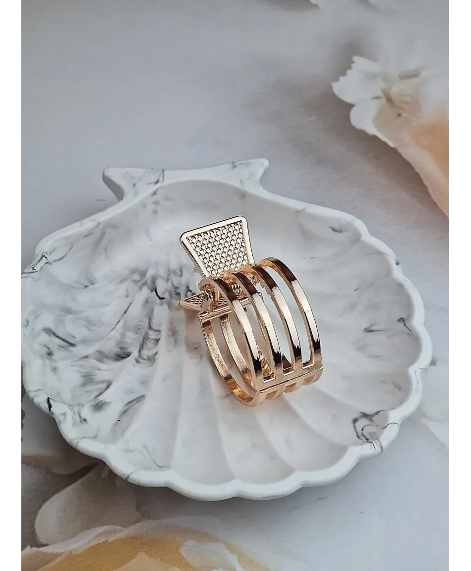 Spinka ozdoba na kucyk z paseczkami