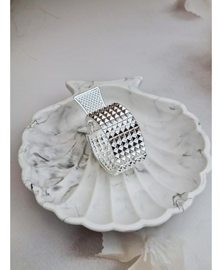 Spinka ozdoba na kucyk ze wzorkiem