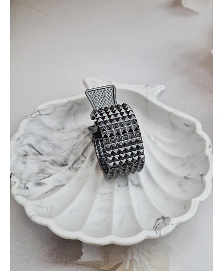 Spinka ozdoba na kucyk ze wzorkiem