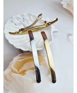 Spinka automatyczna srebrna lub złota