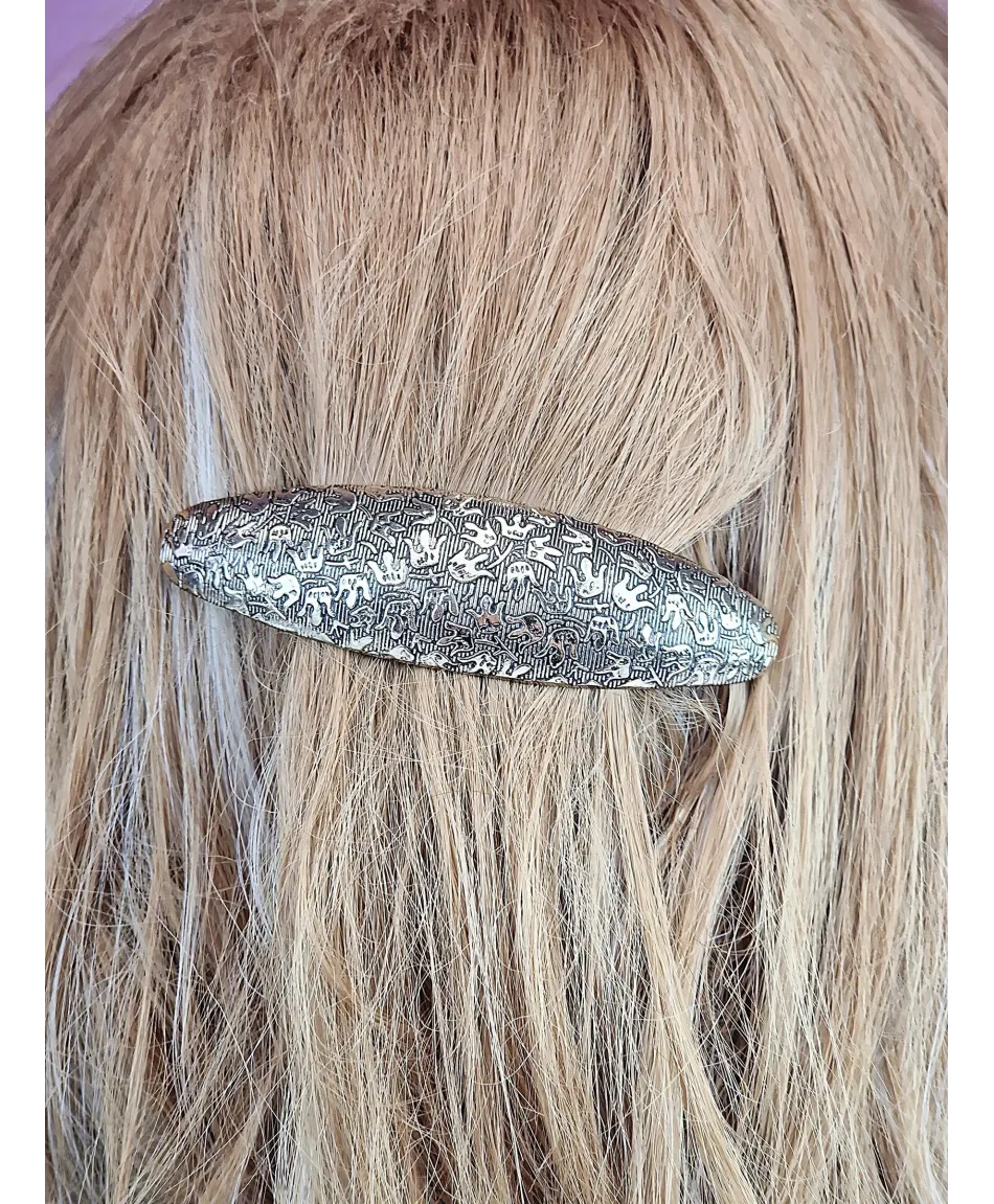 Spinka automatyczna srebrna lub złota