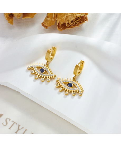 Kolczyki stal oko Proroka