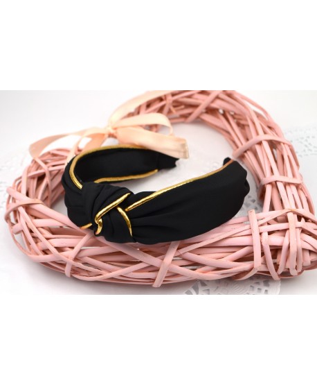 Opaski z węzłem ze złotym wykończeniem kolory