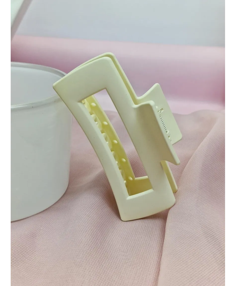 Spinki klamry duże do włosów mat kauczuk