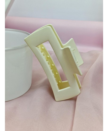 Spinki klamry duże do włosów mat kauczuk