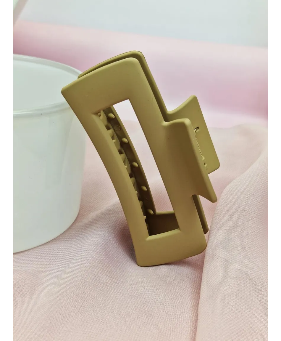 Spinki klamry duże do włosów mat kauczuk