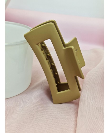 Spinki klamry duże do włosów mat kauczuk