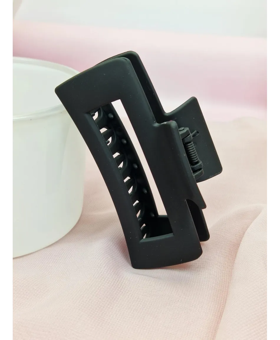 Spinki klamry duże do włosów mat kauczuk