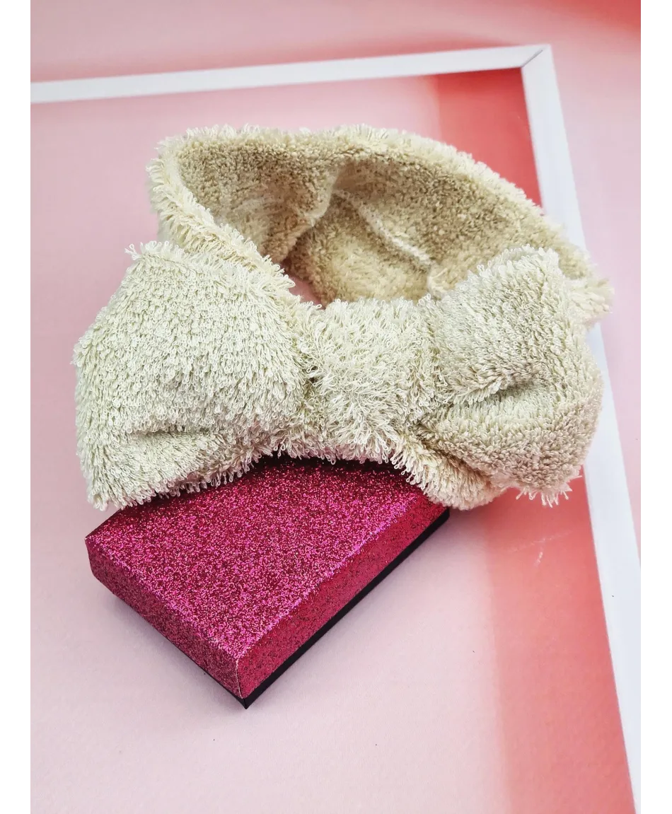 Opaska kosmetyczna spa z kokardą