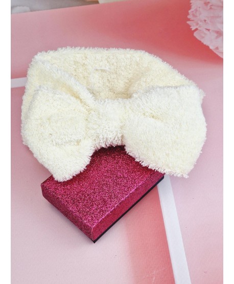 Opaska kosmetyczna spa z kokardą