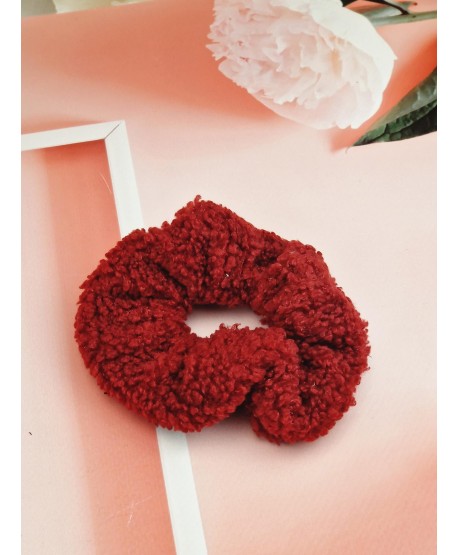 Gumki scrunchies typu baranek