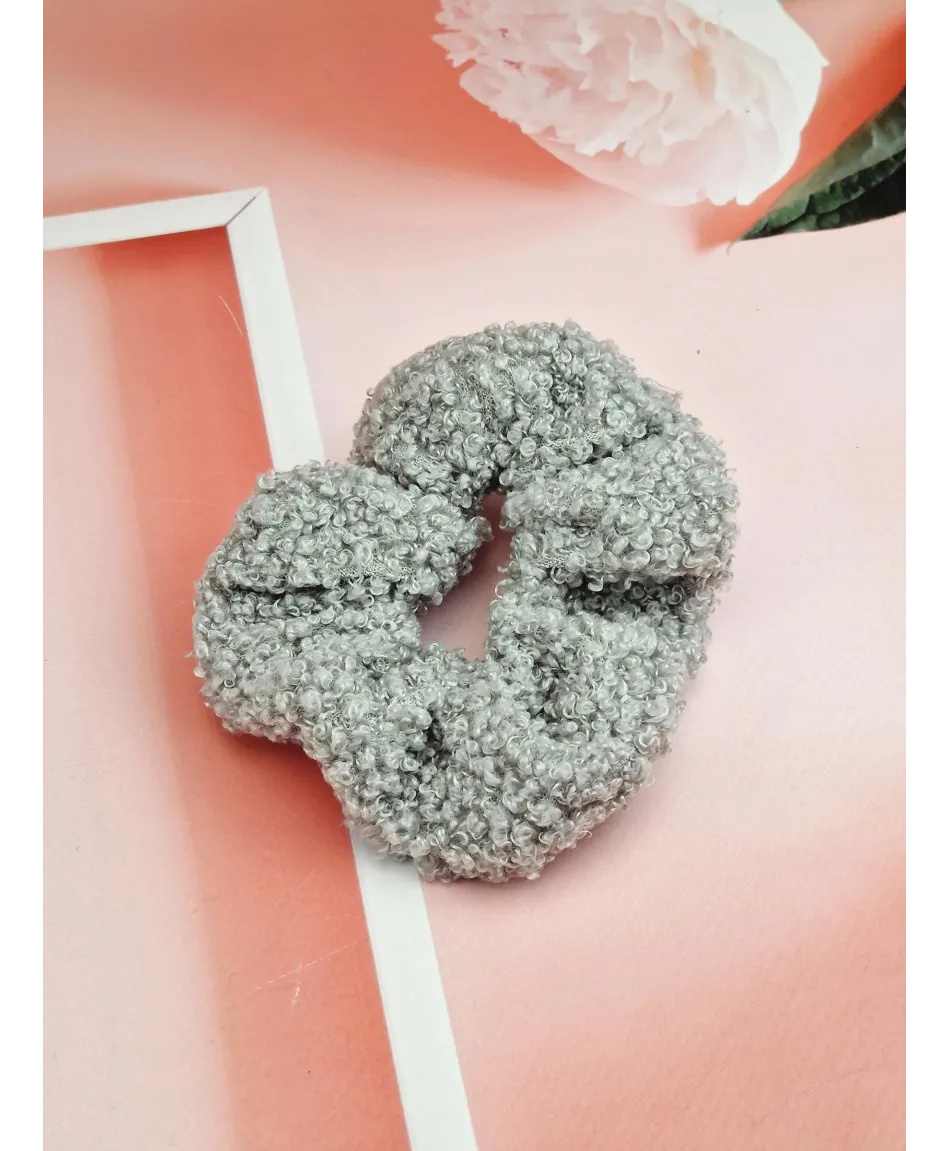 Gumki scrunchies typu baranek