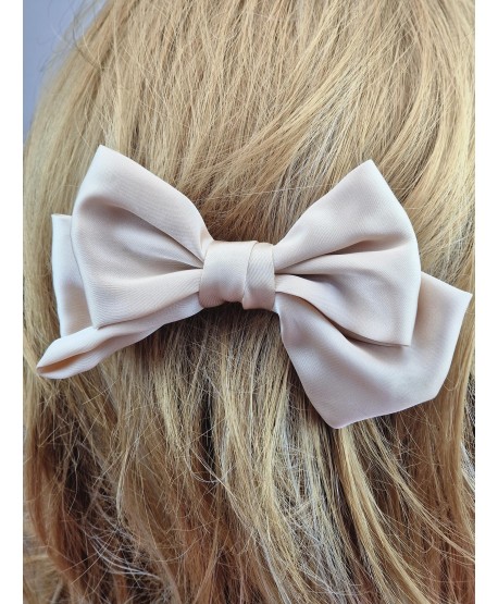 Spinka automatyczna z satynową kokardą