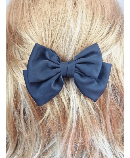 Spinka automatyczna z satynową kokardą