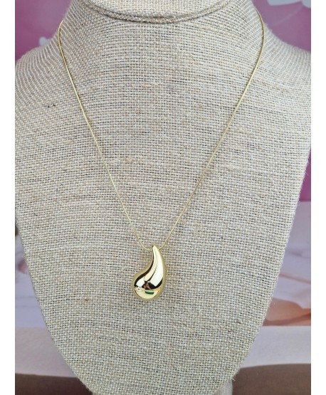 Naszyjnik stal kolekcja Złota Kropla