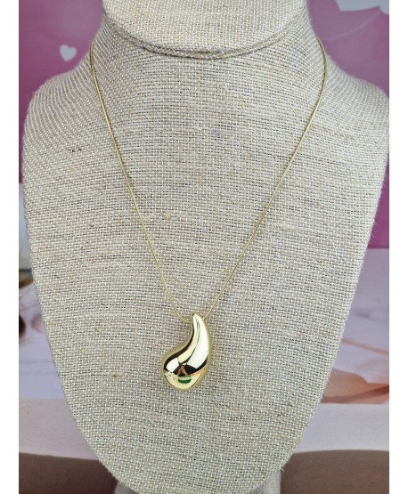 Naszyjnik stal kolekcja Złota Kropla