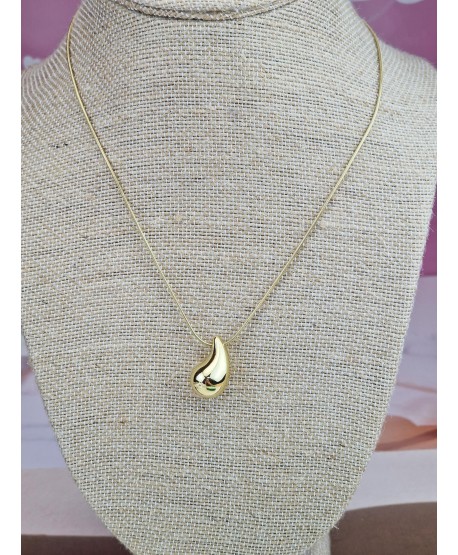 Naszyjnik stal kolekcja Złota Kropla