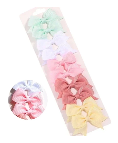 Spineczki z uroczymi kokardkami 2 szt