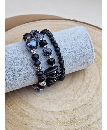 Zestawy bransoletek koraliki z kamieniami