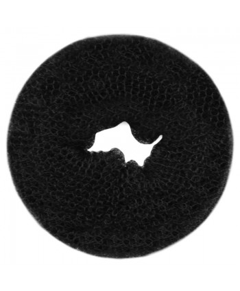 Wypełniacz do koka okrągły czarny 8cm