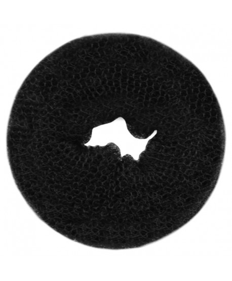 Wypełniacz do koka okrągły czarny 8cm