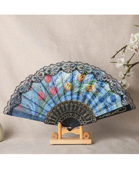 Wachlarze japońskie kwiatowe