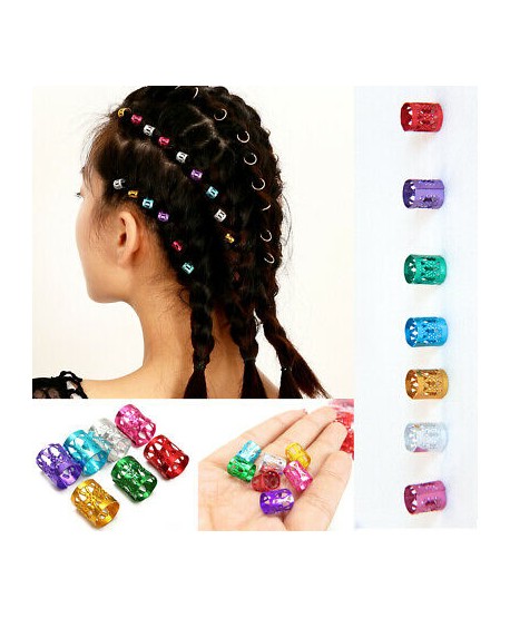 Koraliki do warkoczyków komplet 10 szt