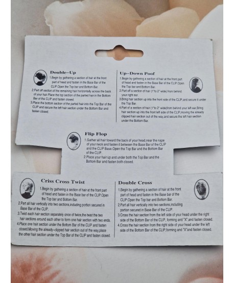 Spinka do włosów wielofunkcyjna