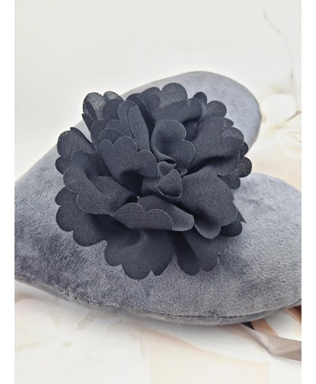 Broszka spinka materiałowe kwiatki