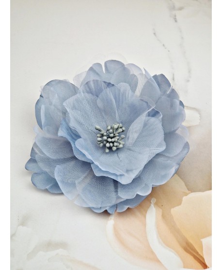 Broszka spinka duży kwiat mak