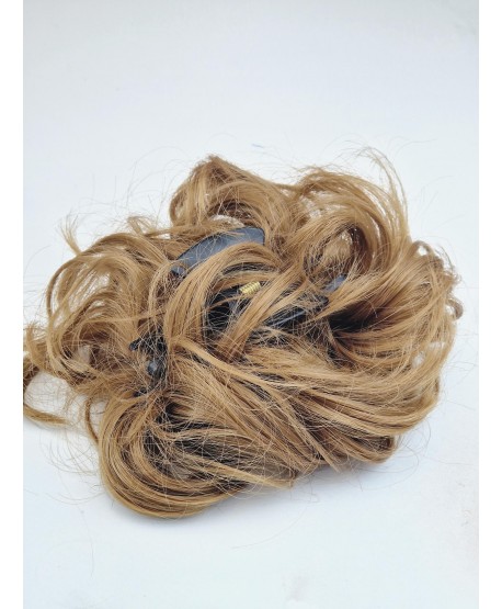 Spinki z włosami koczek z włosów