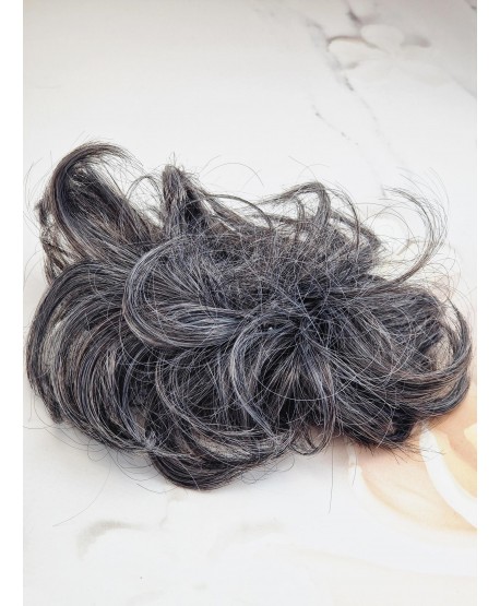 Gumki z włosami sztuczne włosy koczek z włosów