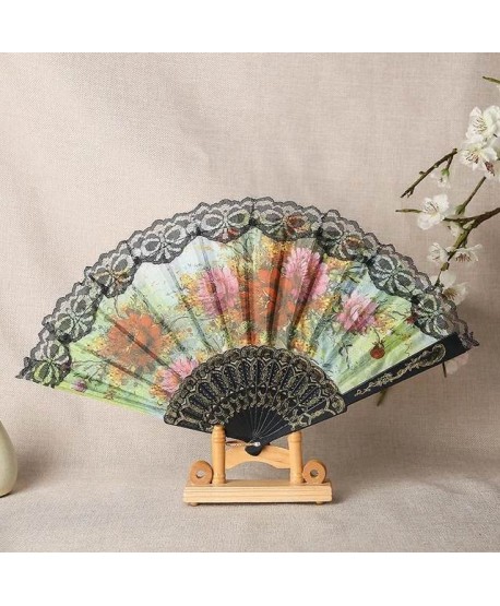 Wachlarze japońskie kwiatowe