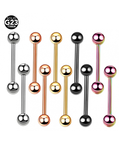 Kolczyki do ciała sztanga tytan 1.6*16 mm