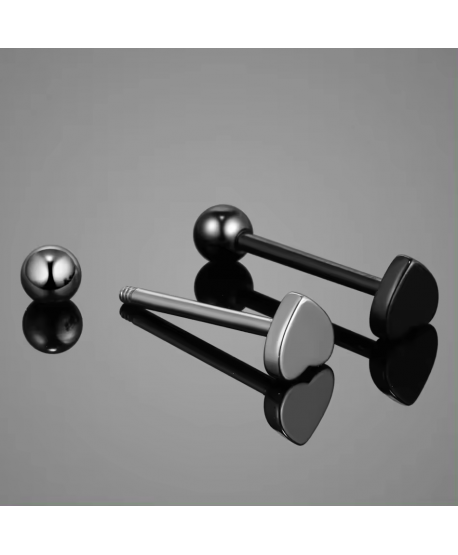 Kolczyki do języka stal 16 mm