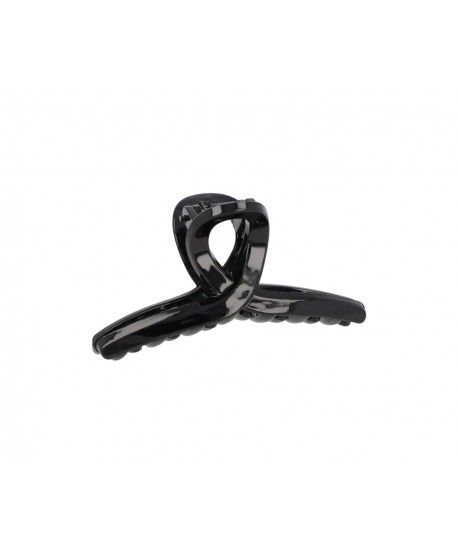 Spinka do włosów czarna mała pętelka