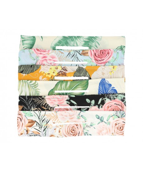 Twister duży ozdobny kwiaty kolory