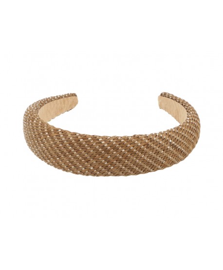 Spinka szogun owalna czarna 14 cm